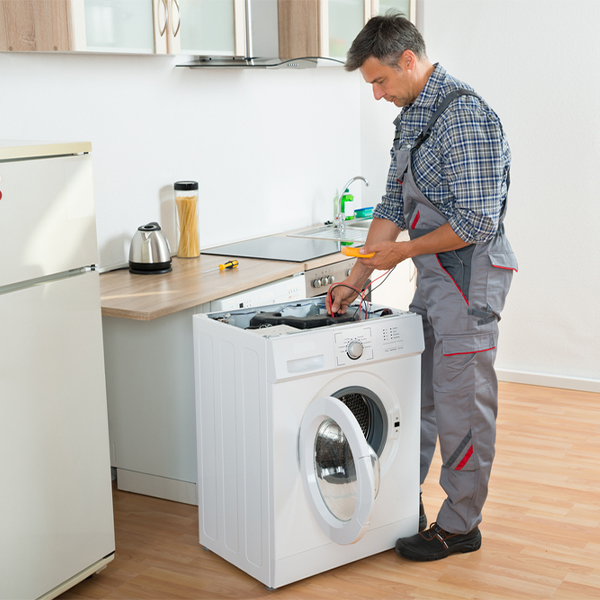 can you walk me through the steps of troubleshooting my washer issue in Cherry Log GA